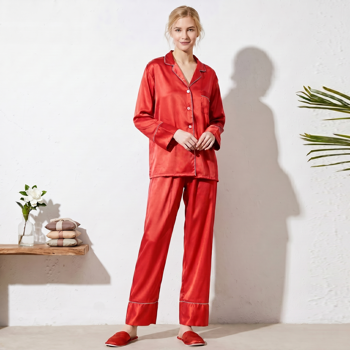 Satijnen Pyjama