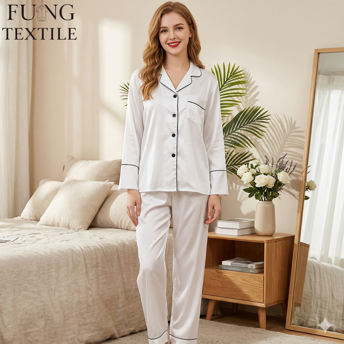 Satijnen Pyjama