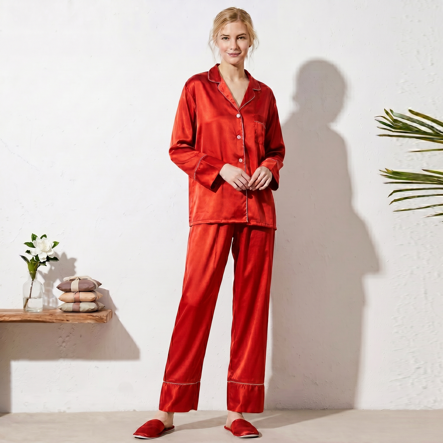 Satijnen Pyjama