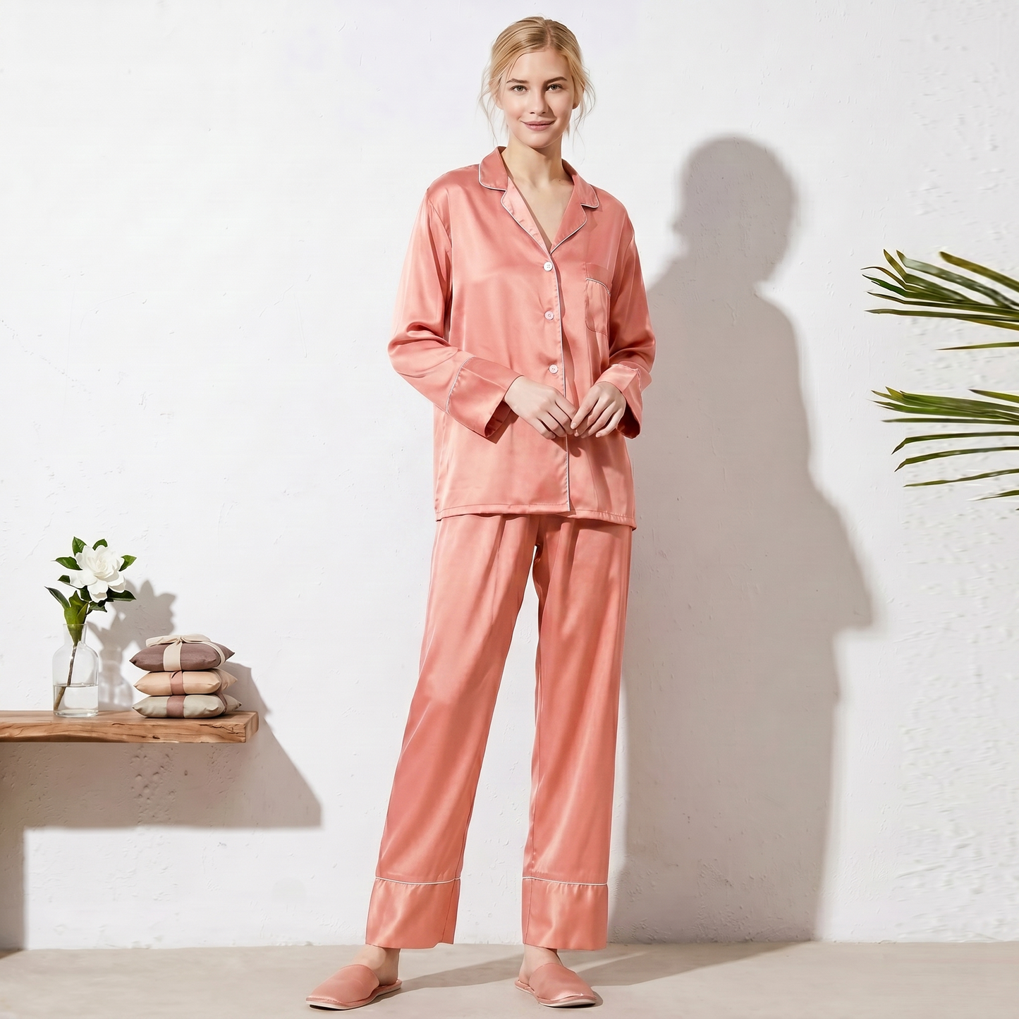 Satijnen Pyjama