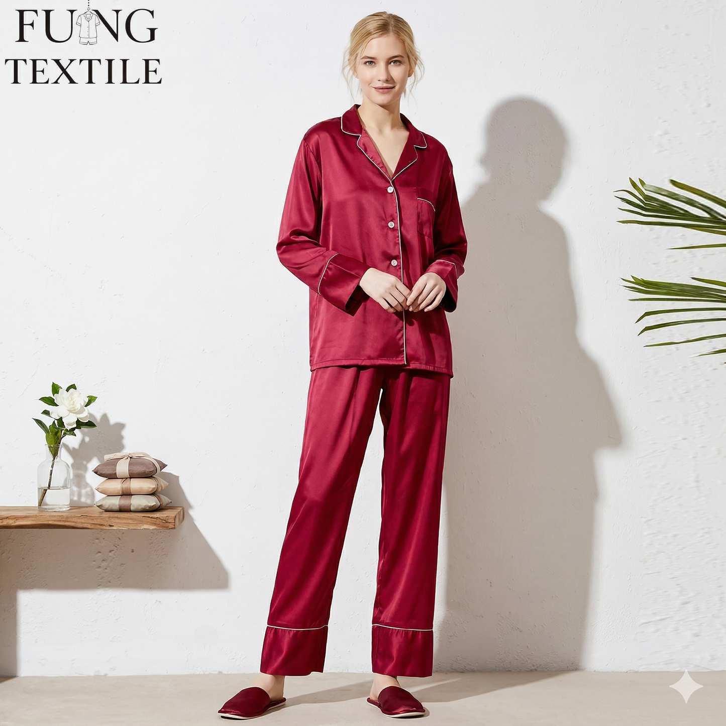 Satijnen Pyjama