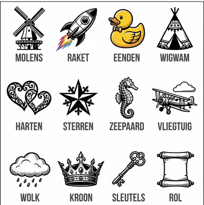 Stapeltoren Met Geboortegegevens