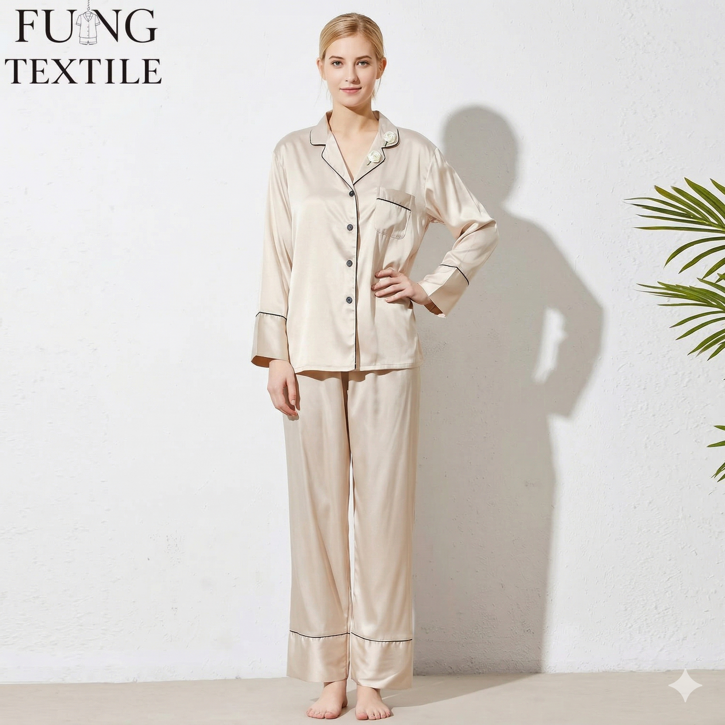 Satijnen Pyjama