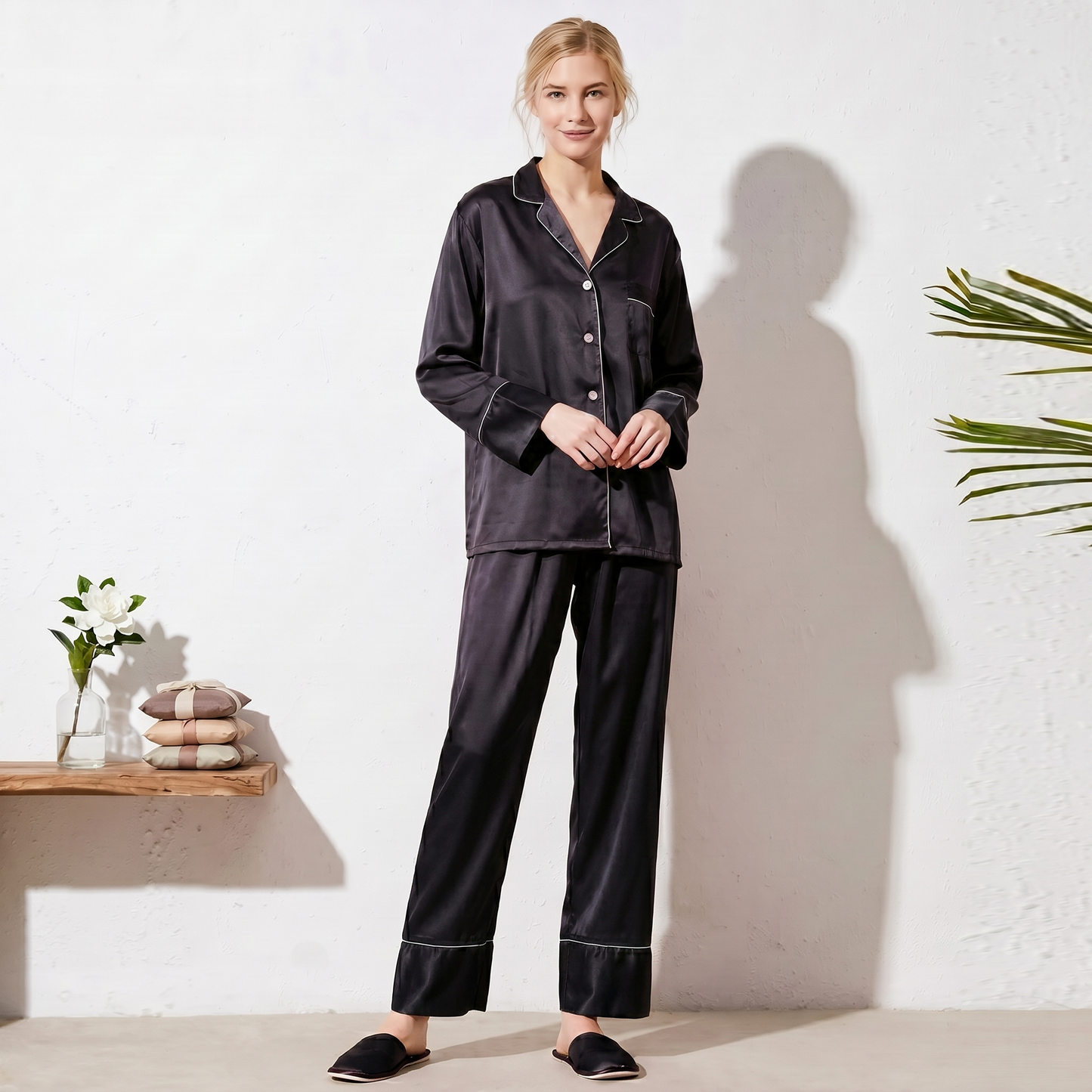 Satijnen Pyjama