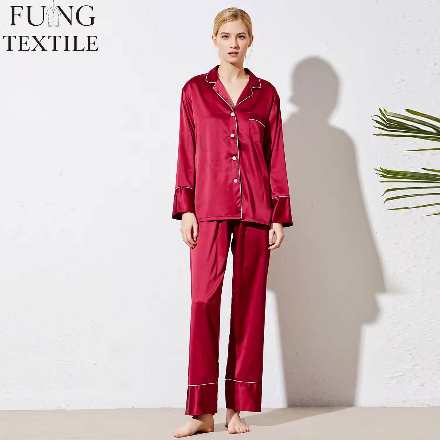 Satijnen Pyjama