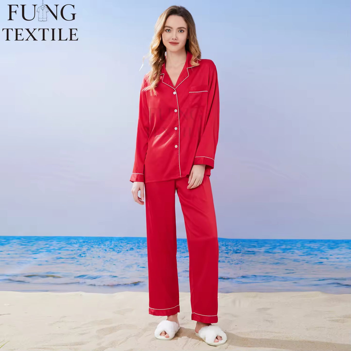 Satijnen Pyjama